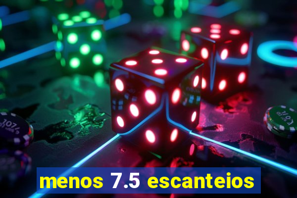 menos 7.5 escanteios